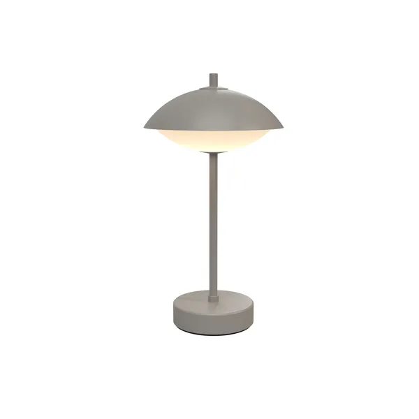 Lampada Portatile Clam Nine Grey