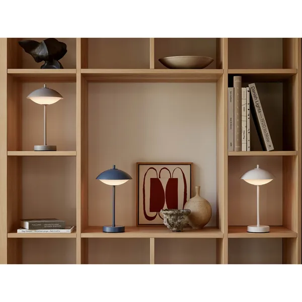 Clam Draagbare Lamp Schemerblauw