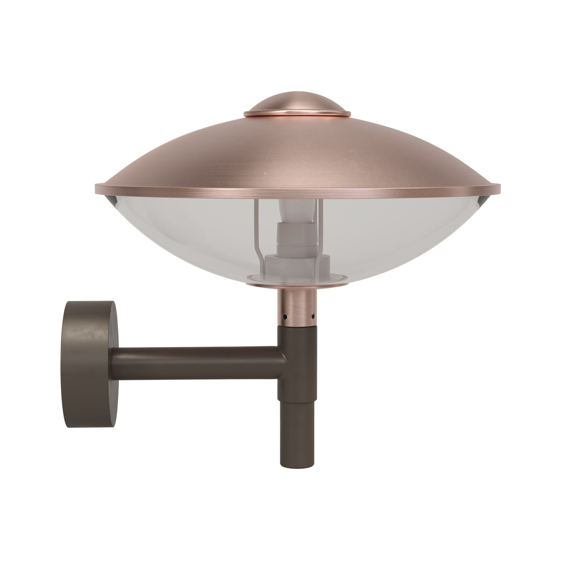 HL410 V&auml;gglampa Koppar/ Transparent