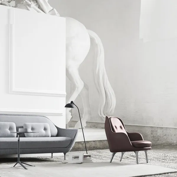Kaiser Idell 6556 Floor Lamp Black