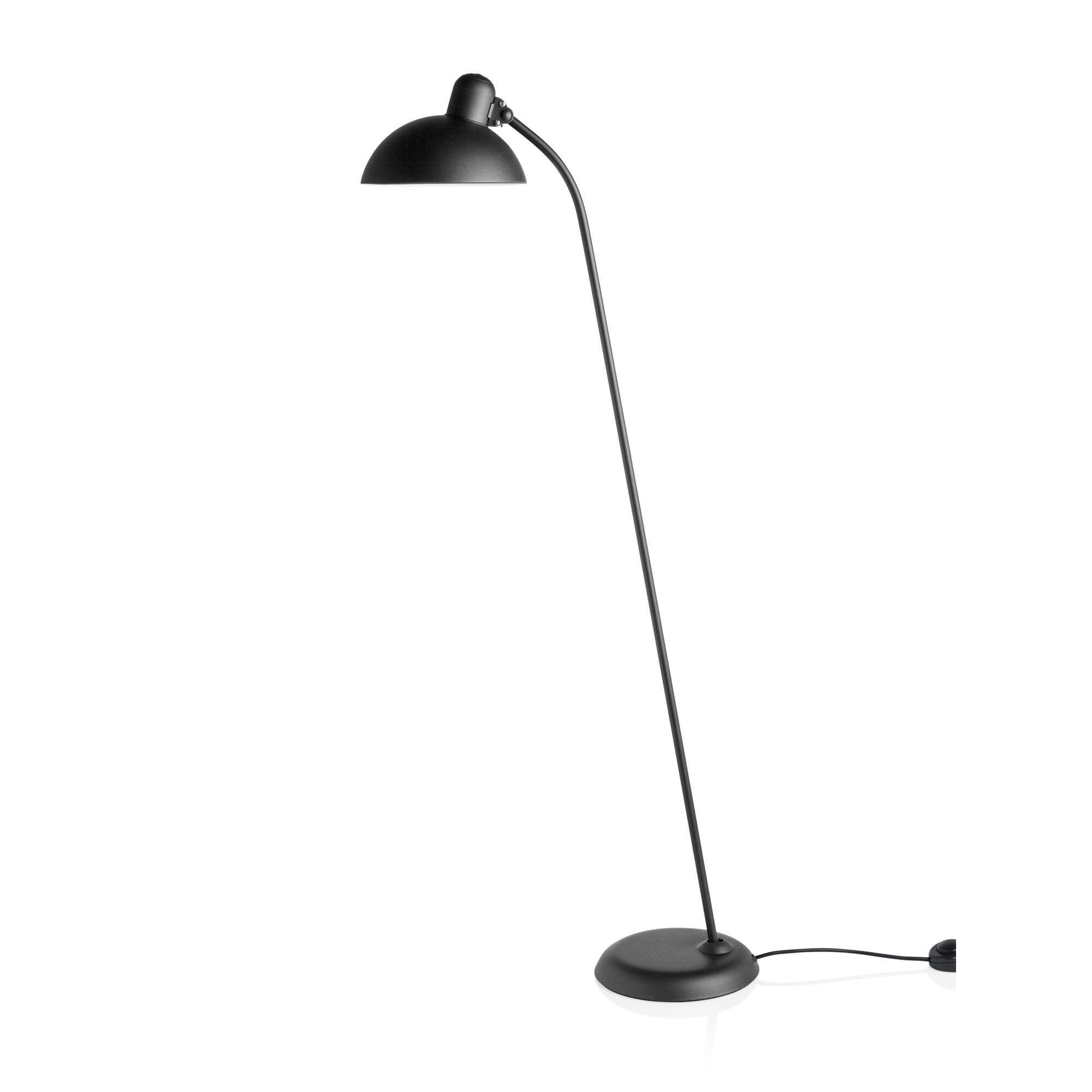 Svart Kaiser Idell 6556 Golvlampa Matt