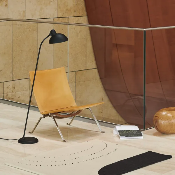 Kaiser Idell 6556 Floor Lamp Matt Black