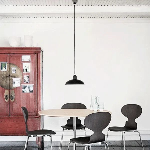 Kaiser Idell 6631 Taklampe Matt Sort