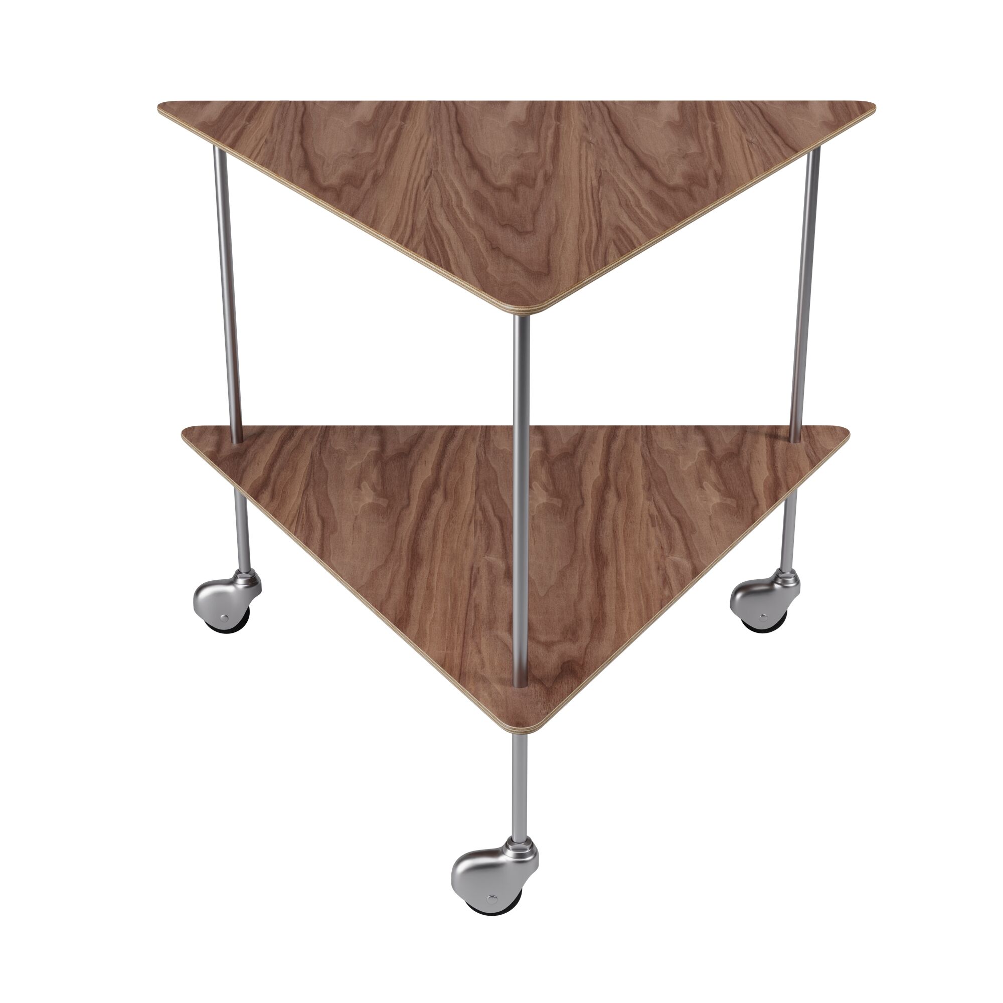 AJ Trolley Sidebord Valnøtt