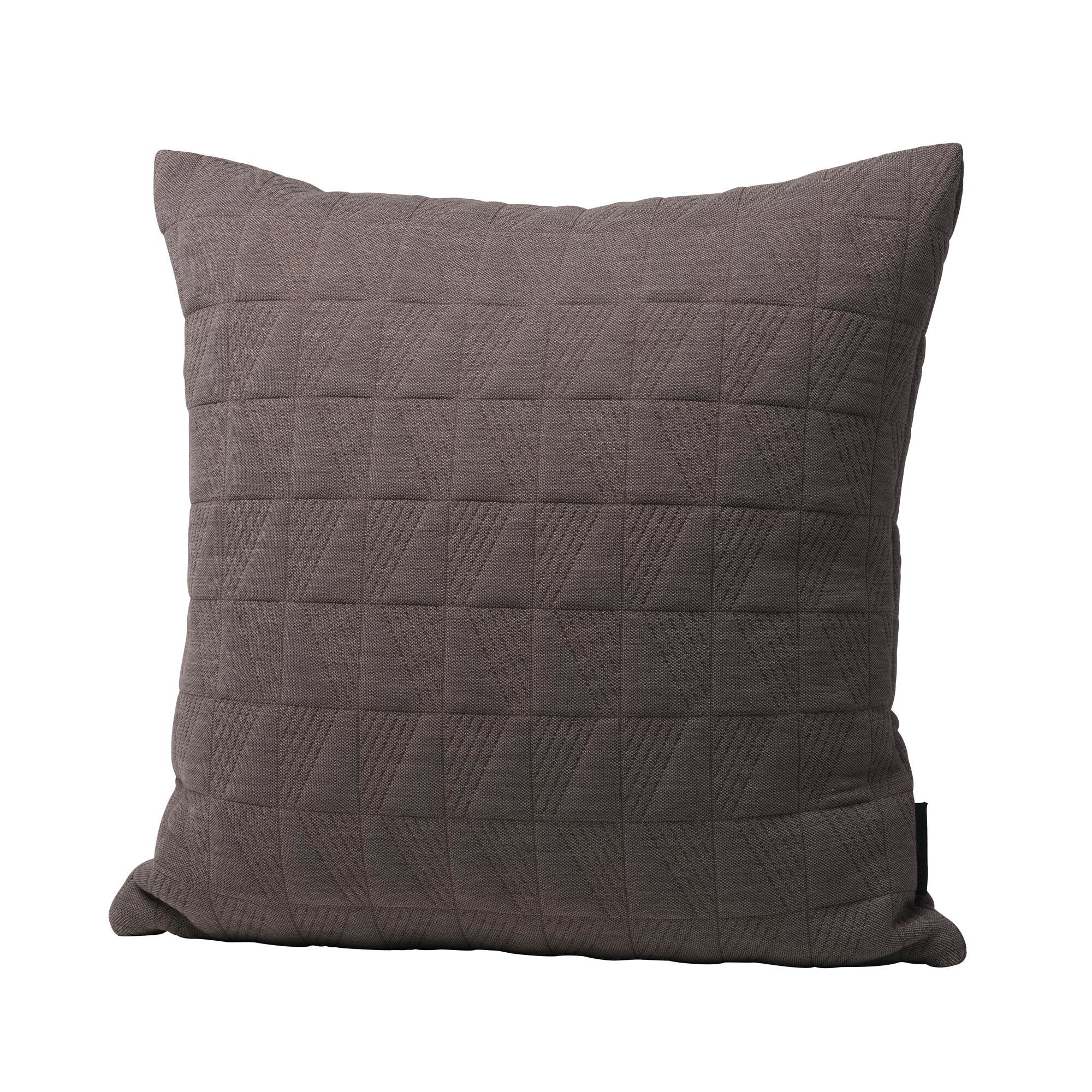 AJ Coussin Trapézoïdal 50x50 Marron Terre