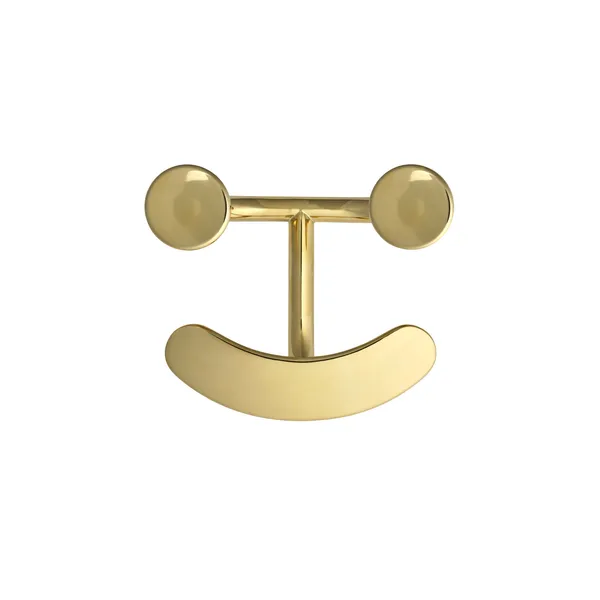 Happy Hook Hook Brass