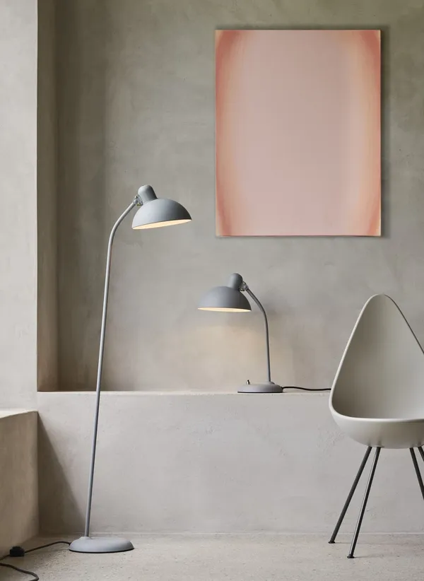 Kaiser Idell 6556 Floor Lamp Mat Grey