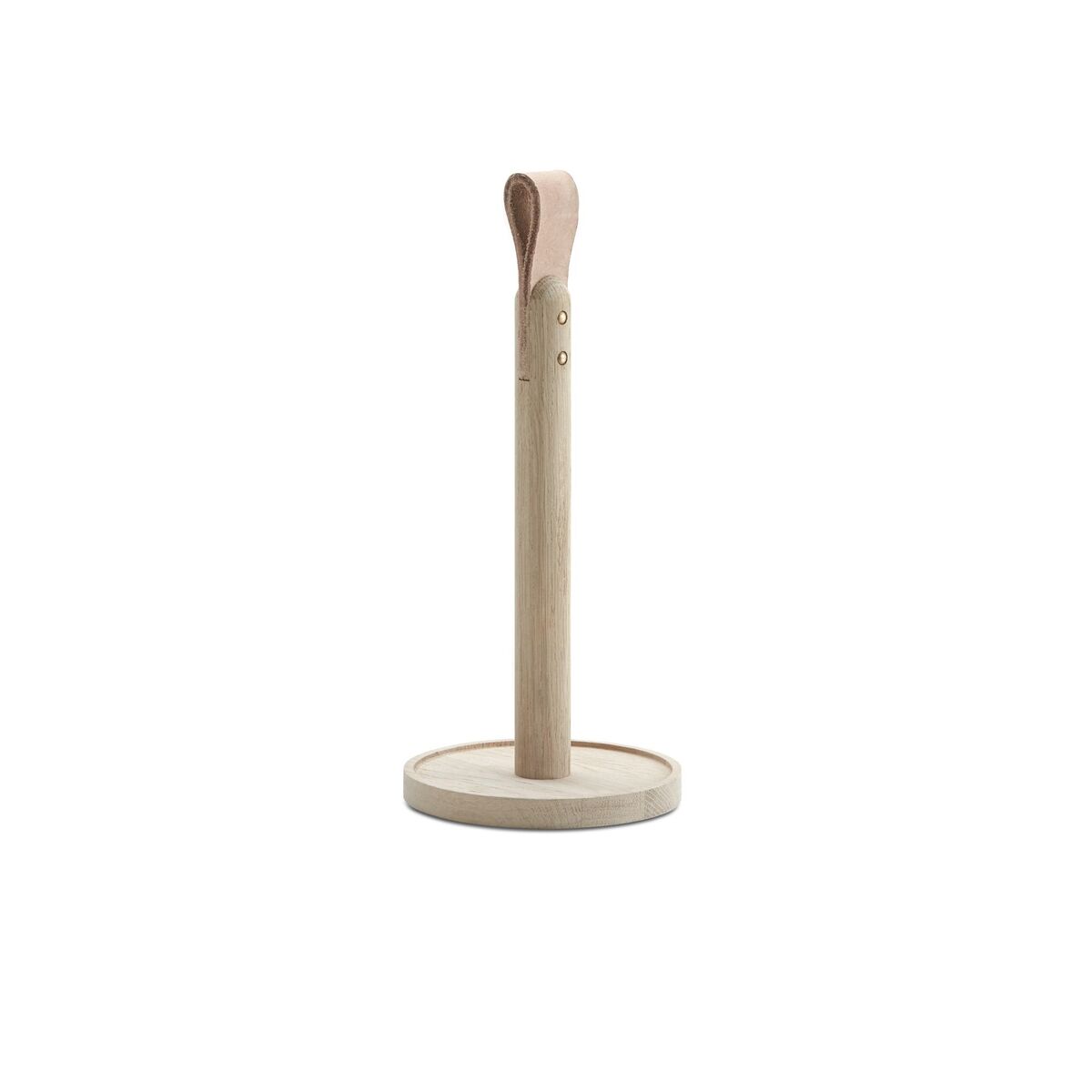 Skagerak Norr Paper Roll Holder Holder Oak wood/Leather