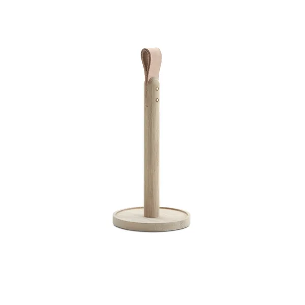 Skagerak Norr Paper Roll Holder Holder Oak wood/Leather
