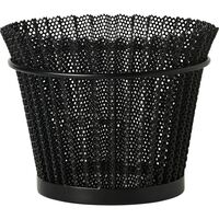 Blumendose Ø15 cm Soft in Schwarz