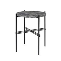 Gray marble and black base