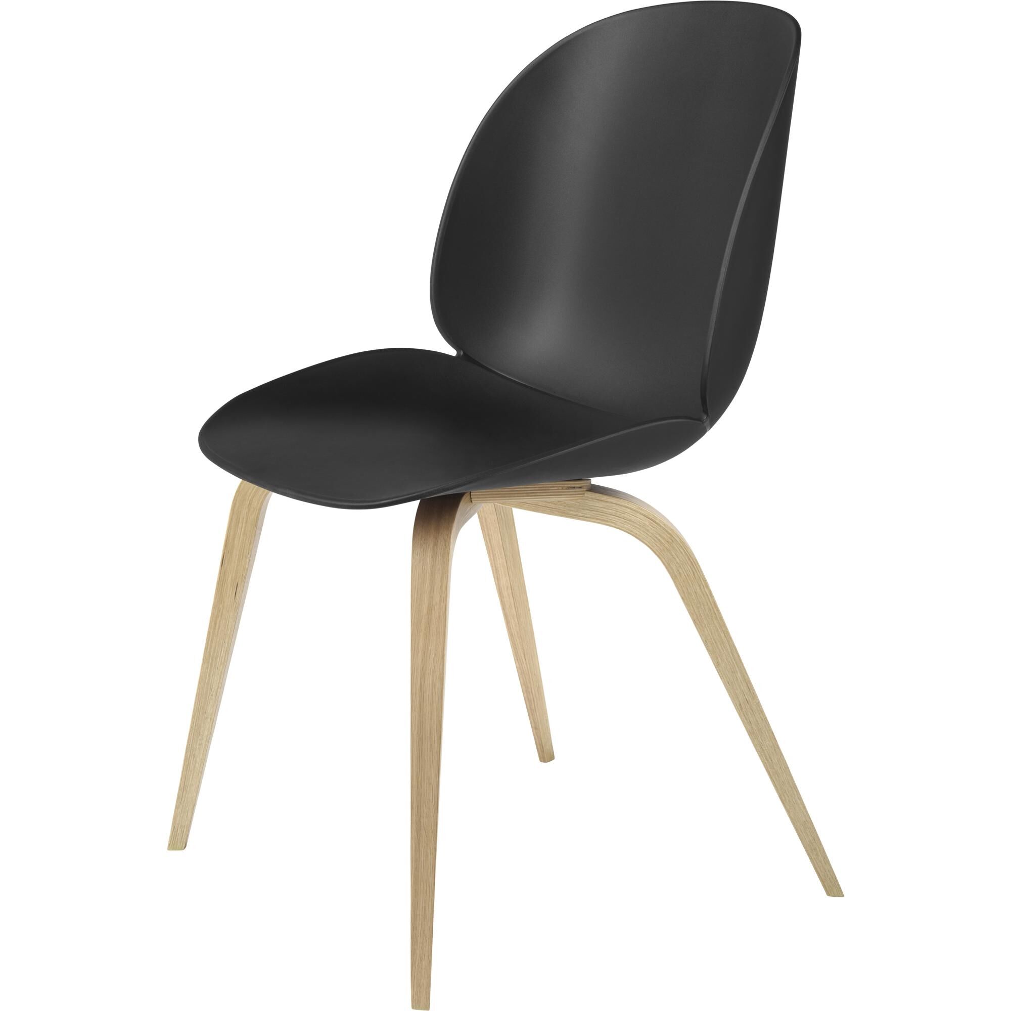 Beetle Spisestol Trebase Eik Matt/ Sort