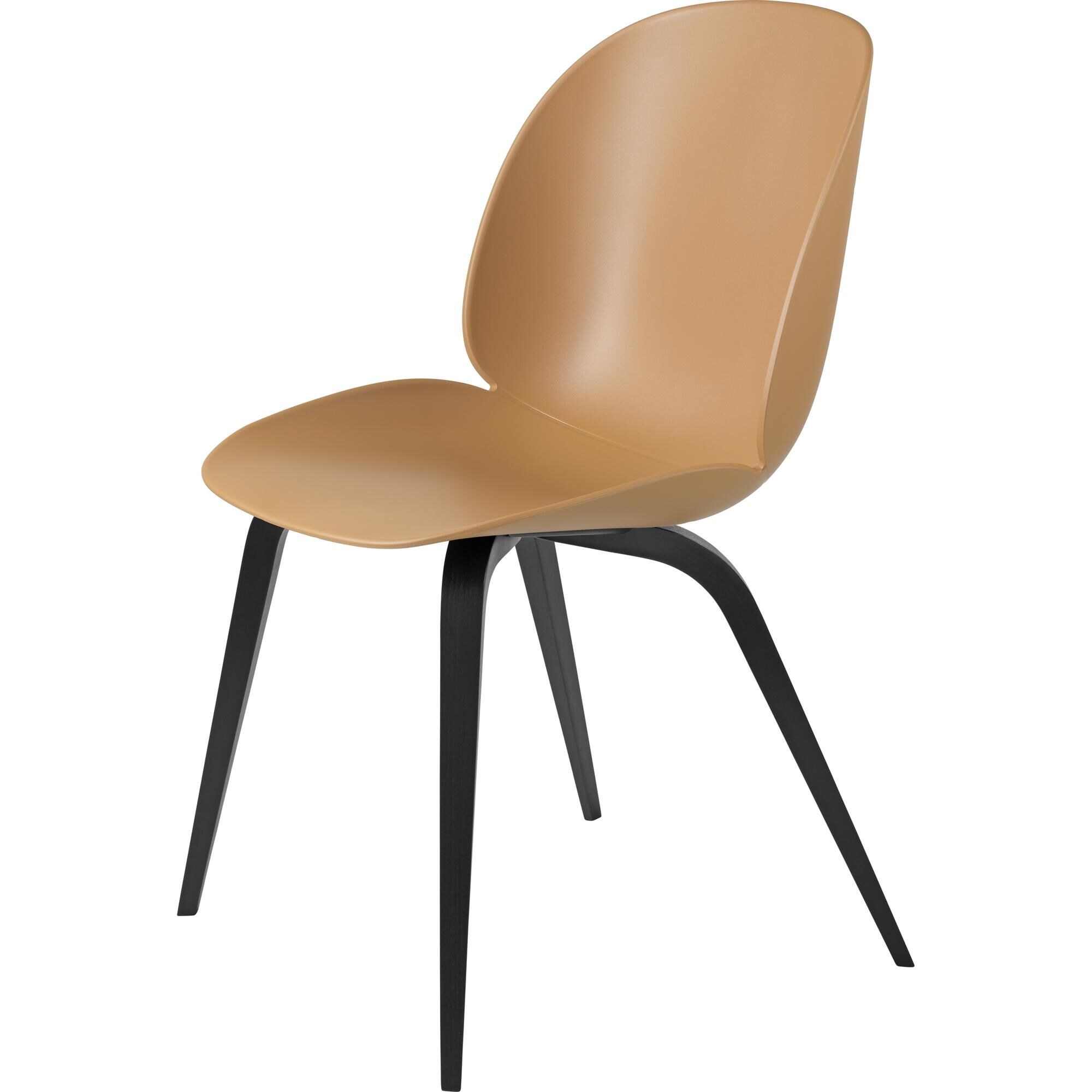 Beetle Spisestol Trebase Sort Bøk matt/Amber