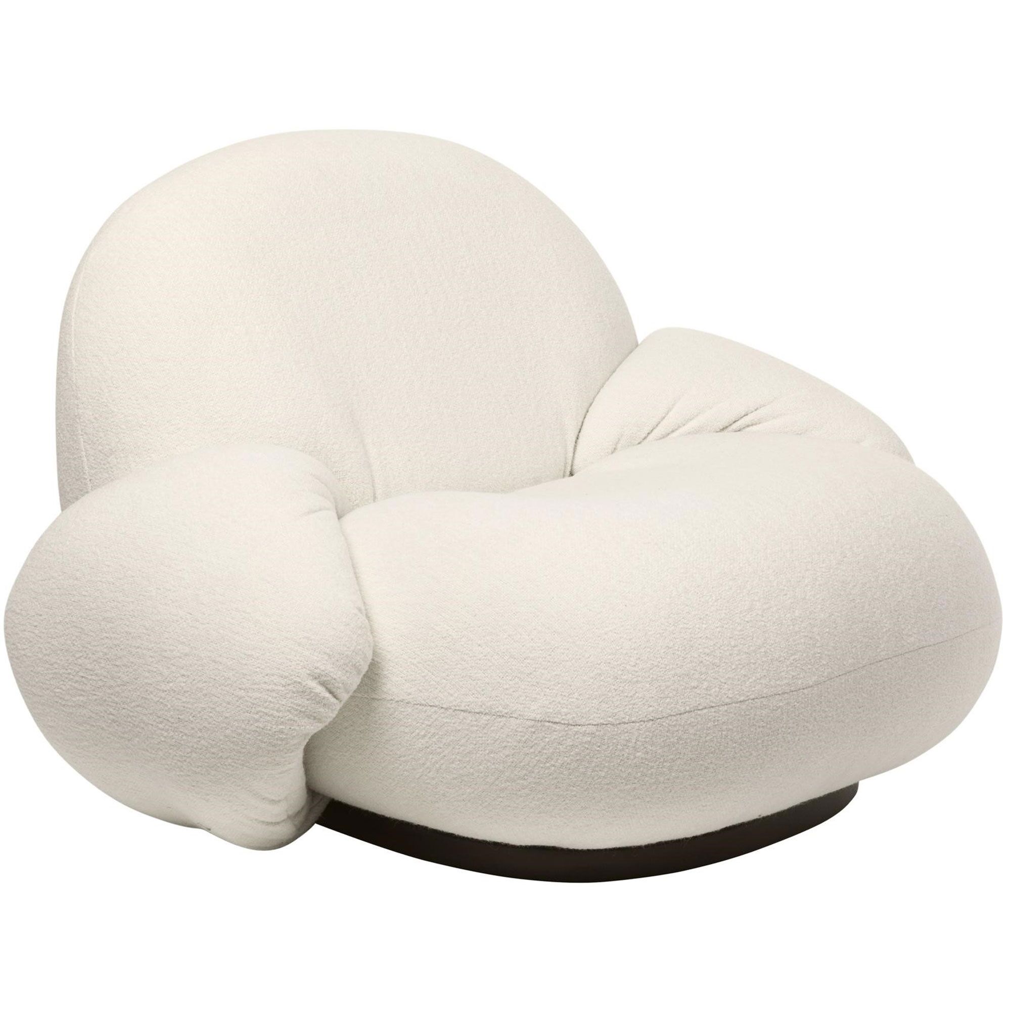 Fauteuil Pacha avec Accoudoirs Harp 24/ Noir