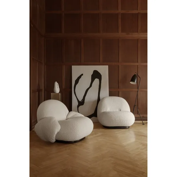 Poltrona Pacha con Braccioli Harp 24/ Nero