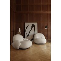 Poltrona Pacha con Braccioli Harp 24/ Nero