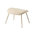 Legs in antique Brass / upholstery in Dora Bouclé