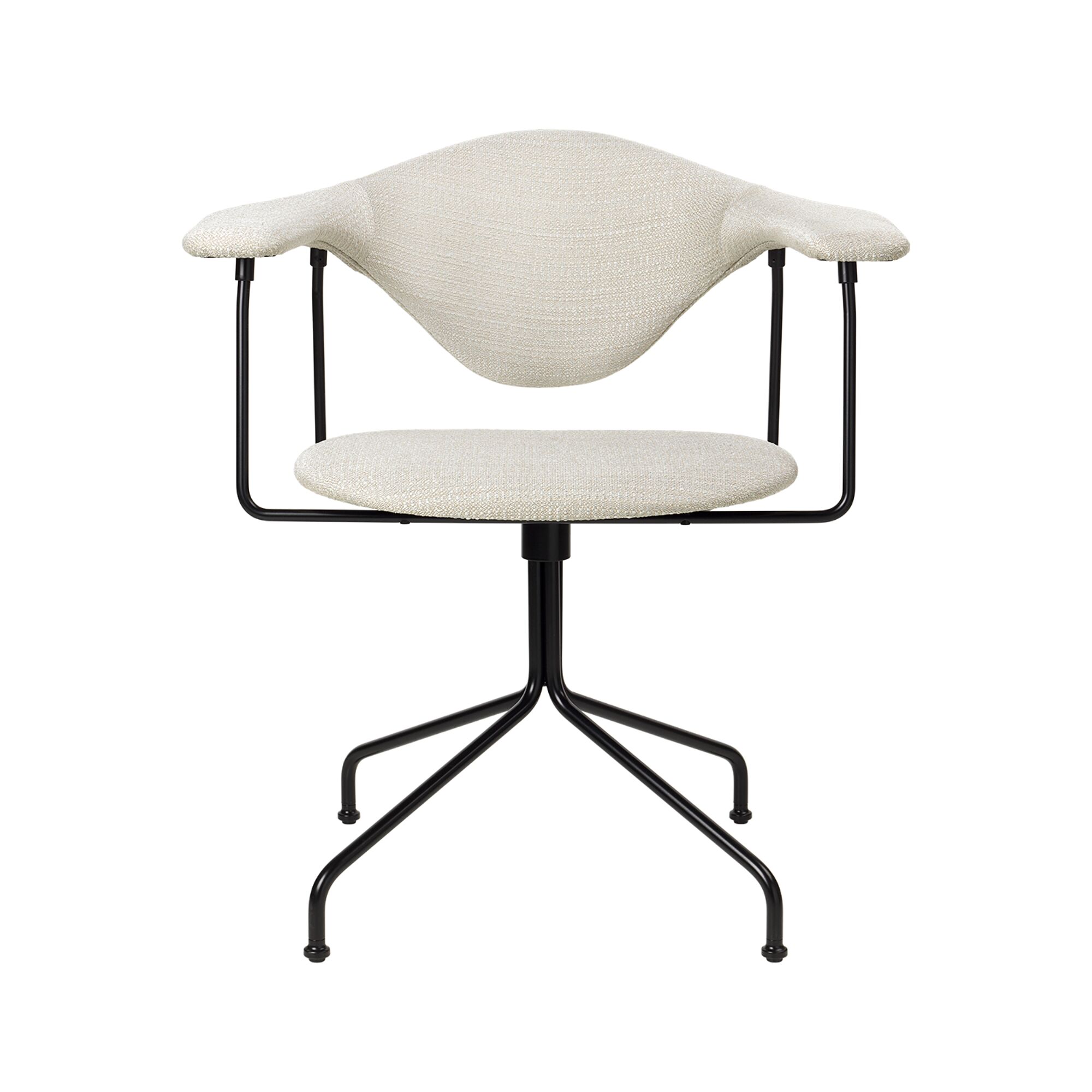 Masculo Kontorstol Trukket i Eero Special FR 106 med Base i Sort Matt