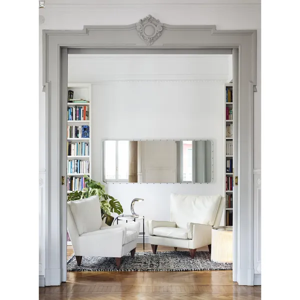 V11 Fauteuil Amerikaans Walnoot/ Crème Leer