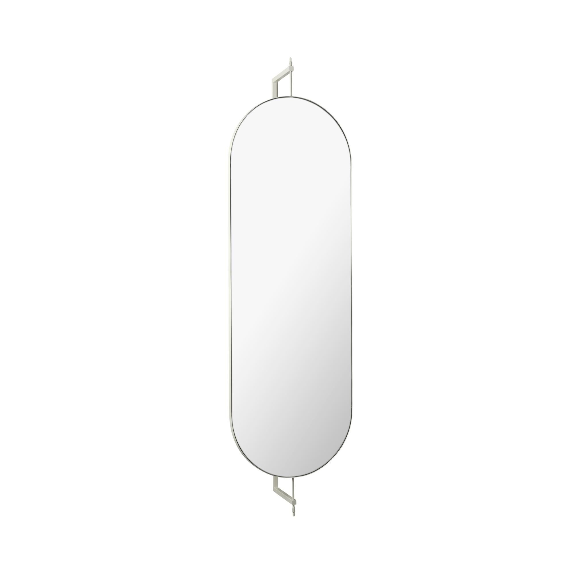 Rotating Full Size Spejl Beige