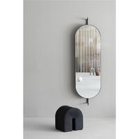 Rotating Full Size Spejl Sort