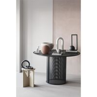 Schlichter Hocker, Lackierte Eiche