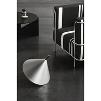 Simple Coffee Table XL Black Lacquered Oak