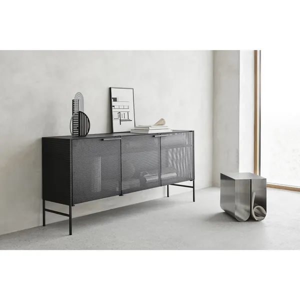 Table D'appoint Grid Noir