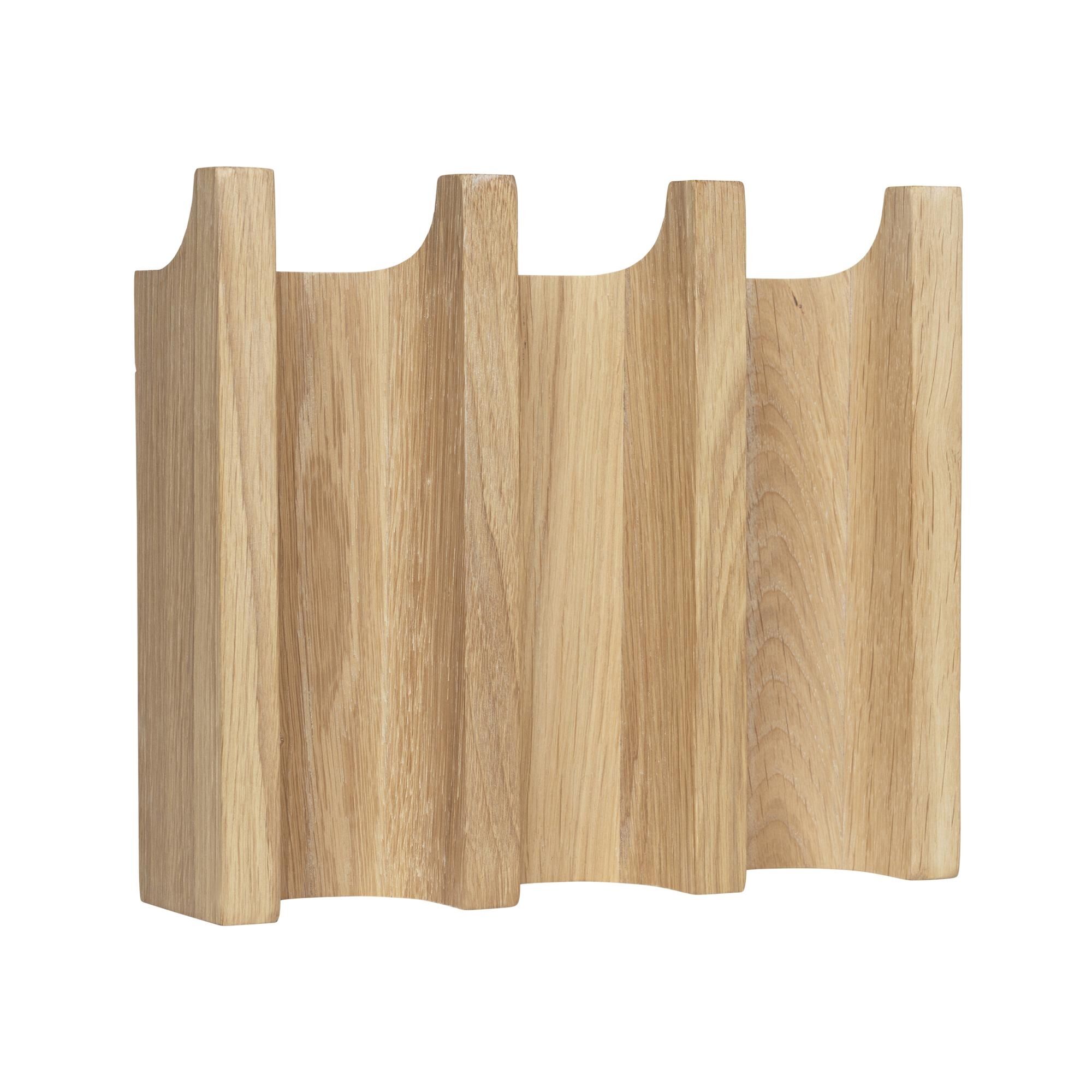 Porte-manteau Colonne en Chêne Huilé