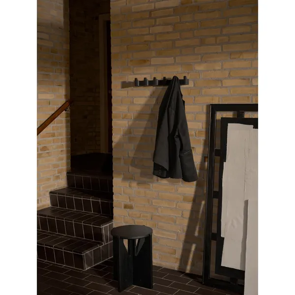 Søylekledningsstativ Lang Sort