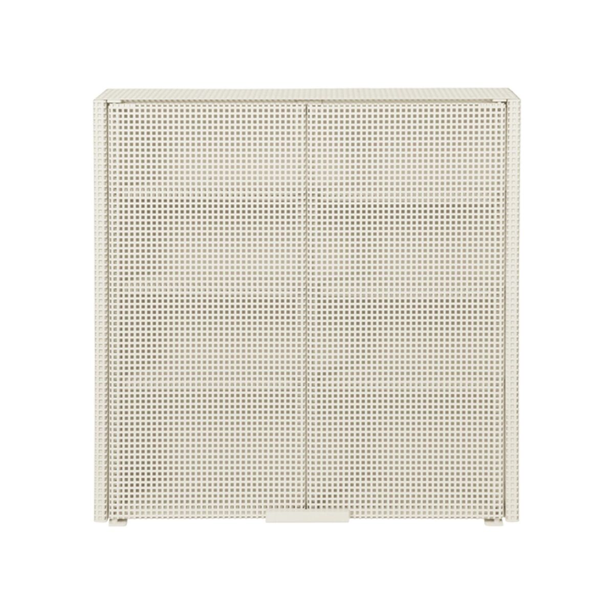 Grid Wall Cabinet Beige