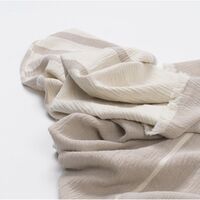 Architecture Plaid Cotton Off-white/ Beige Melange
