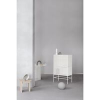 Grid Cabinet Beige