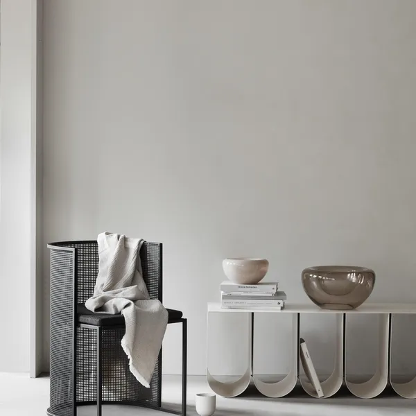 Opalschale, Klein, Glas, Beige