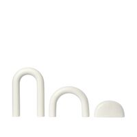 Cupola Sculpture Earthenware Off-white