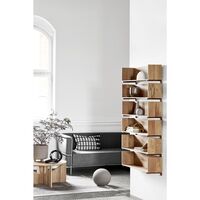 Stack Shelf Oiled Oak & Walnut