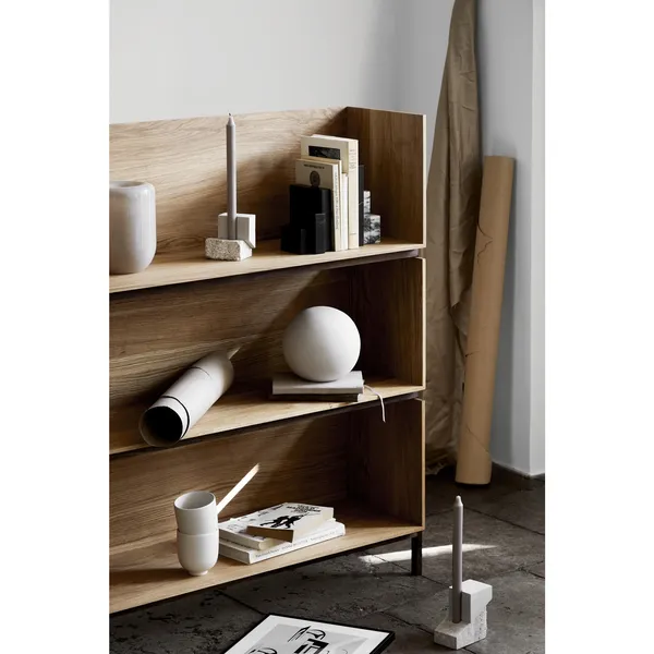 Opal Vaas Groot Beige