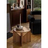 Coherent Sculpture Candlestick Brown/Dark Brown