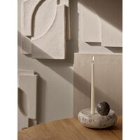 Coherent Sculpture Candlestick Brown/Dark Brown