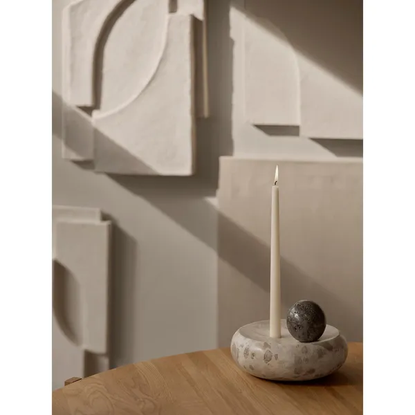 Coherent Sculpture Candlestick Brown/Dark Brown