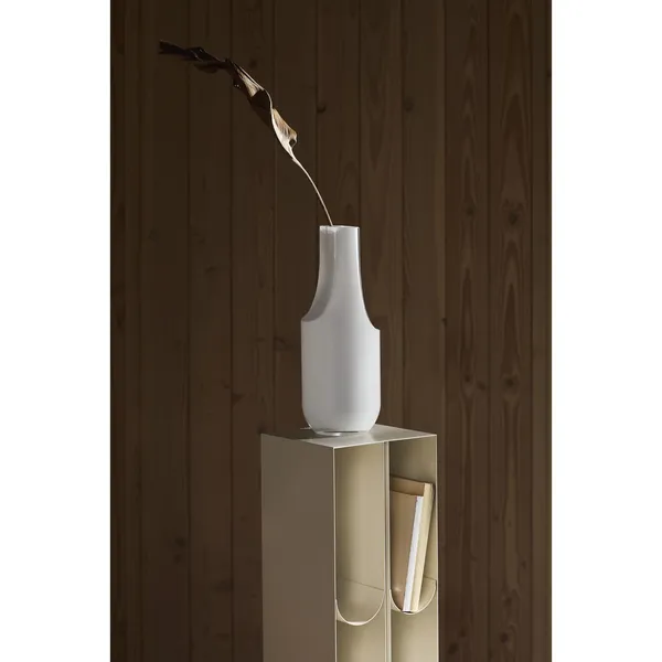 Serif Vase Large Opal White