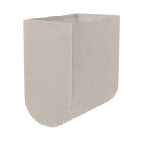 Curved Box Medium Grå