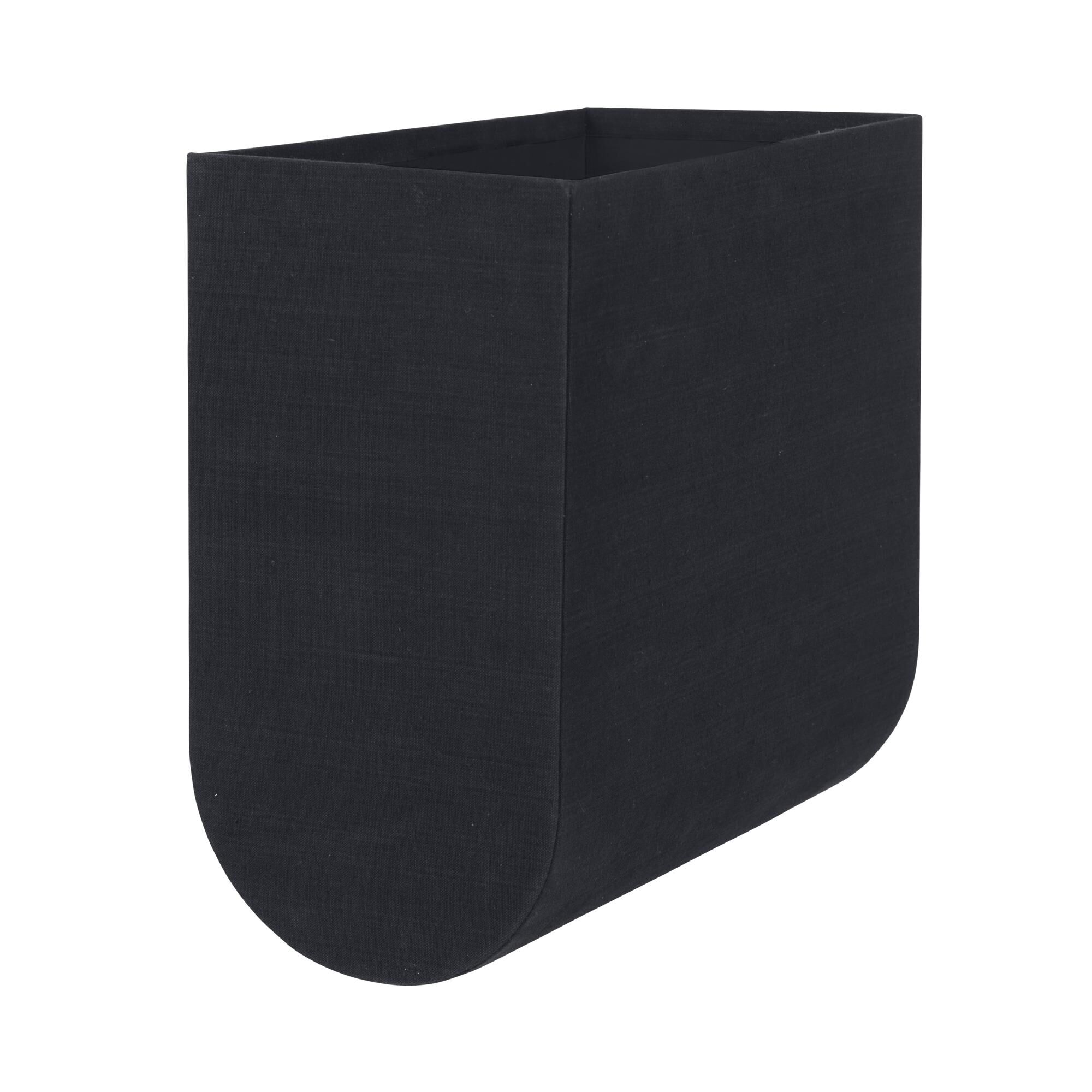 Curved Box Medium Noir
