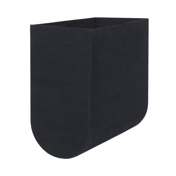 Curved Box Medium Zwart