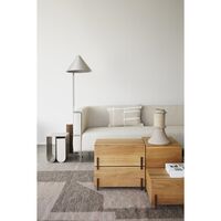 Curved Box Small Grau
