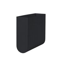 Curved Box Small Black