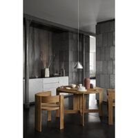 Collector Dining Chair Cognac Leather Upholstery/Warm Lacquered Oak