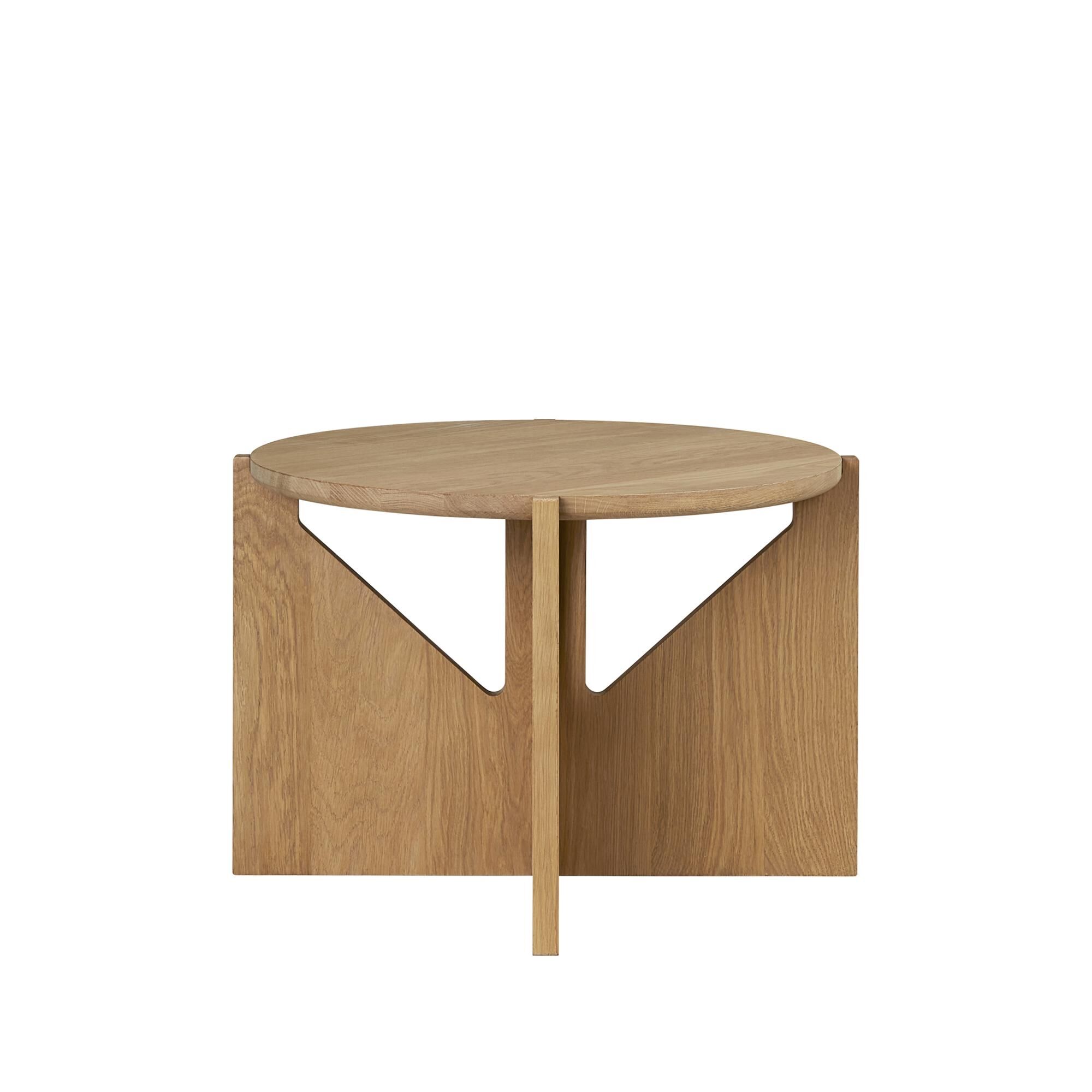 Table Basse Simple en Chêne Laqué Chaud