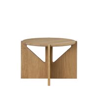 Schlichter Couchtisch Warm Lackierte Eiche