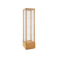 Japanese Display Cabinet Medium Warm Oak